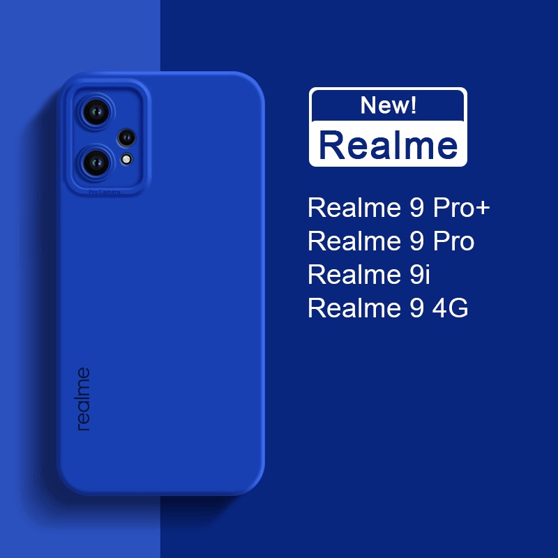 Ốp Điện Thoại Silicone Mềm Bảo Vệ Toàn Diện Cho OPPO Realme 9 Pro 9i Pro+ Plus 4G