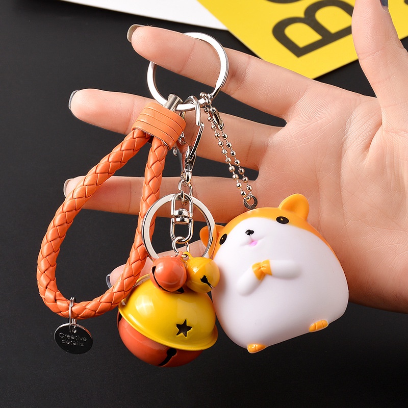 Móc khóa hình chuột Hamster dễ thương