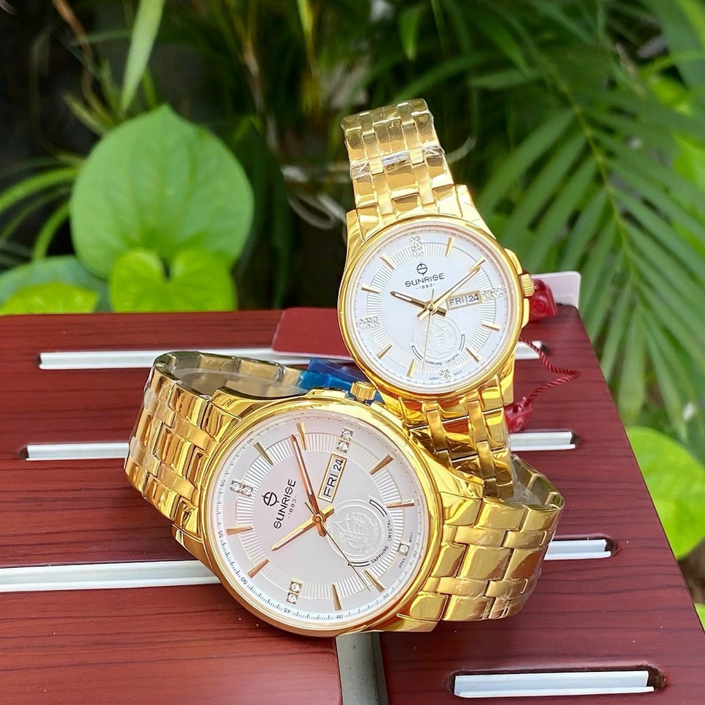 Đồng hồ cặp đôi Sunrise 1227SA - 2227SA chính hãng | BigBuy360 - bigbuy360.vn
