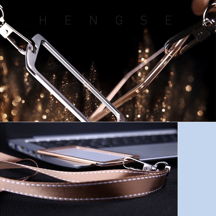 Dây Đeo Thẻ ID Bằng Hợp Kim Nhôm Thời Trang