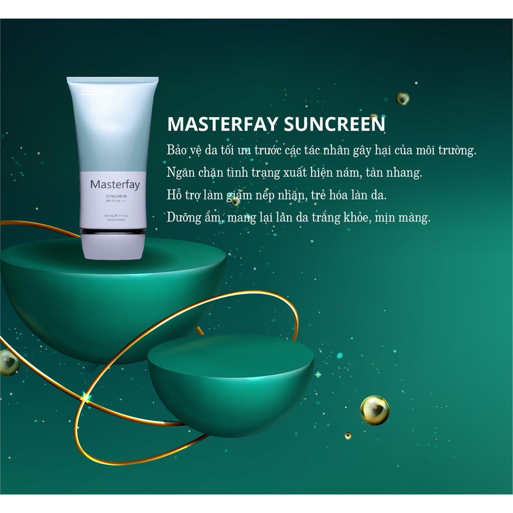 Kem Chống Nắng Vật Lý Làm Sáng Da Lâu Trôi- Sunscreen Masterfay 60g| 𝐇𝐚𝐭𝐡𝐨𝐫 𝐁𝐞𝐚𝐮𝐭𝐲