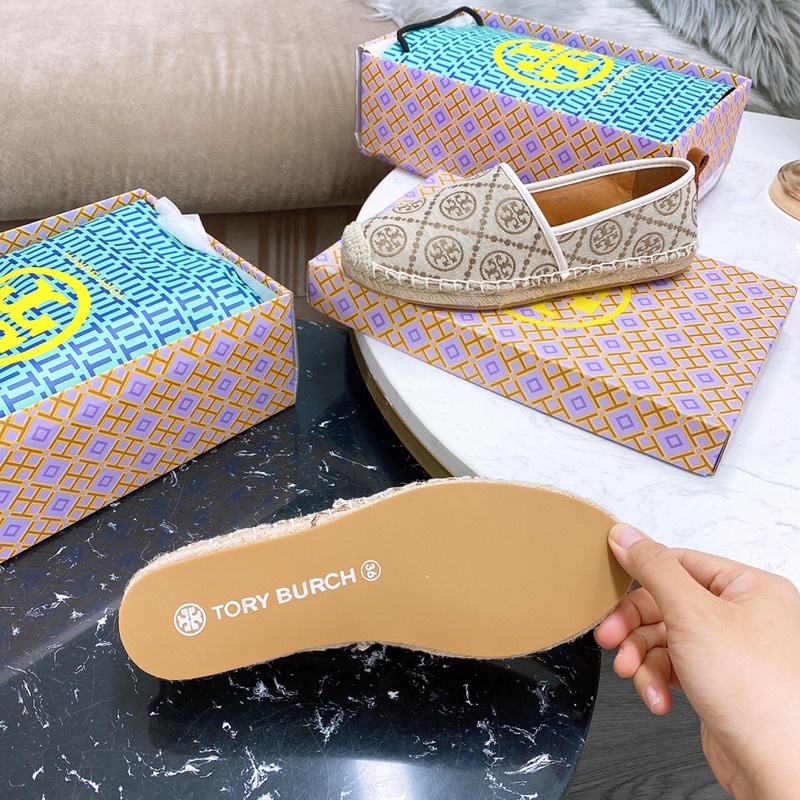 Giày Đế Cói hoa văn