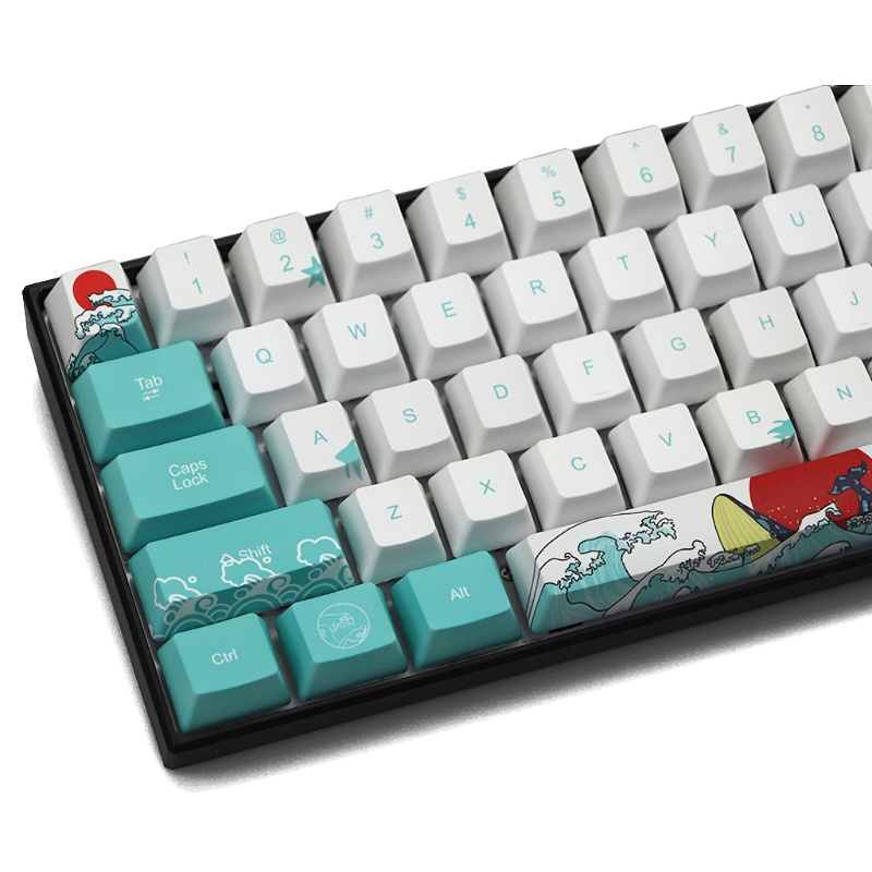 Bộ Phím OEM GH60 GK61 GK64 71Keys Chất Lượng Cao