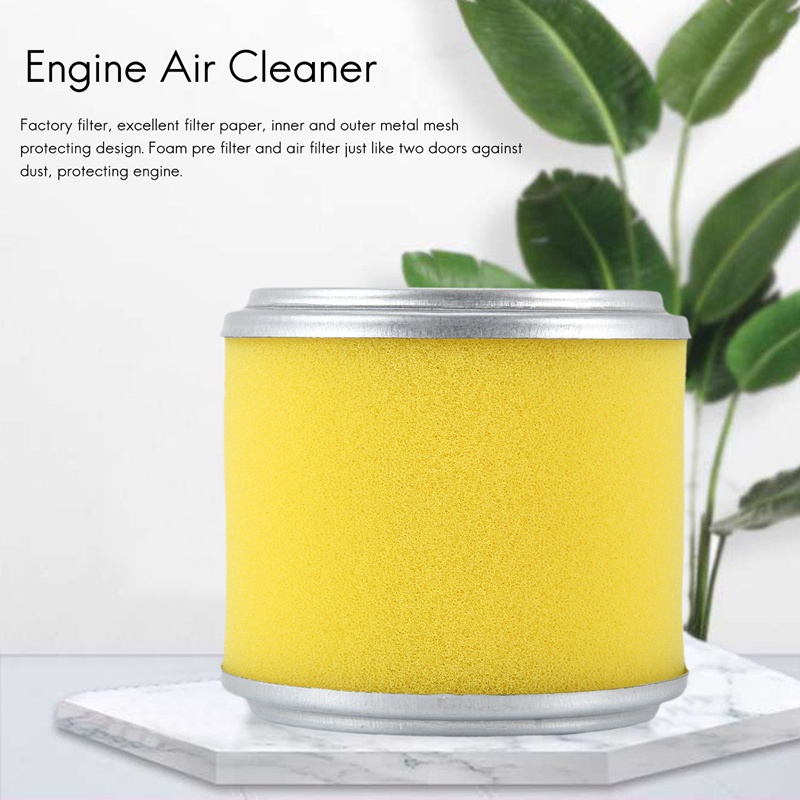 Set 2 Bộ Lọc Không Khí 17210-ZE1-505 Thay Thế Cho Động Cơ Honda Gx120 GX160 GX200 GX140