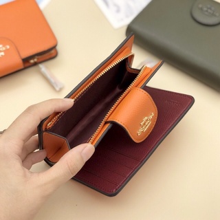 VÍ COACH MEDIUM CORNER ZIP / code: coach 6390