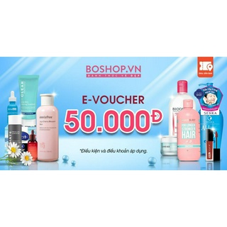 E-voucher trị giá 50.000đ tại boshop