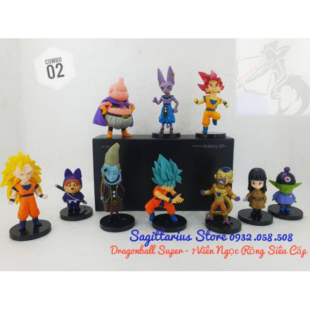 [HOT]Mô Hình 10 Nhân Vật 7 Viên Ngọc Rồng Siêu Cấp - Dragonball Super ( Combo 02 )-Hàng Có Sẵn