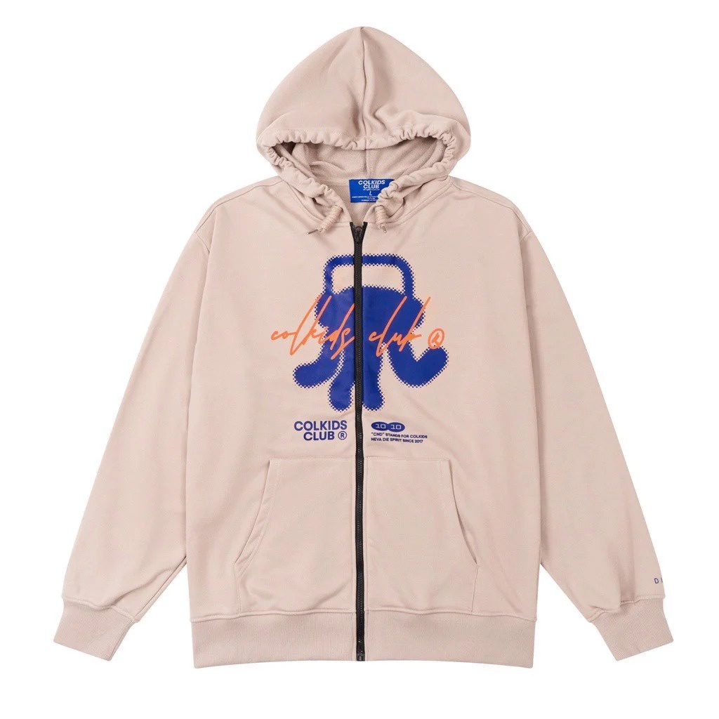 ÁO KHOÁC DÂY KÉO CÓ NÓN OCTOPUS HOODIE ZIP