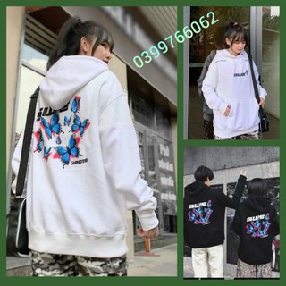 🌈𝗡𝗘𝗪 𝗔𝗥𝗥𝗜𝗩𝗔𝗟💢 ÁO HOODIE - ÁO KHOÁC NỈ NGOẠI SWE BƯỚM ( Cổ Chui)