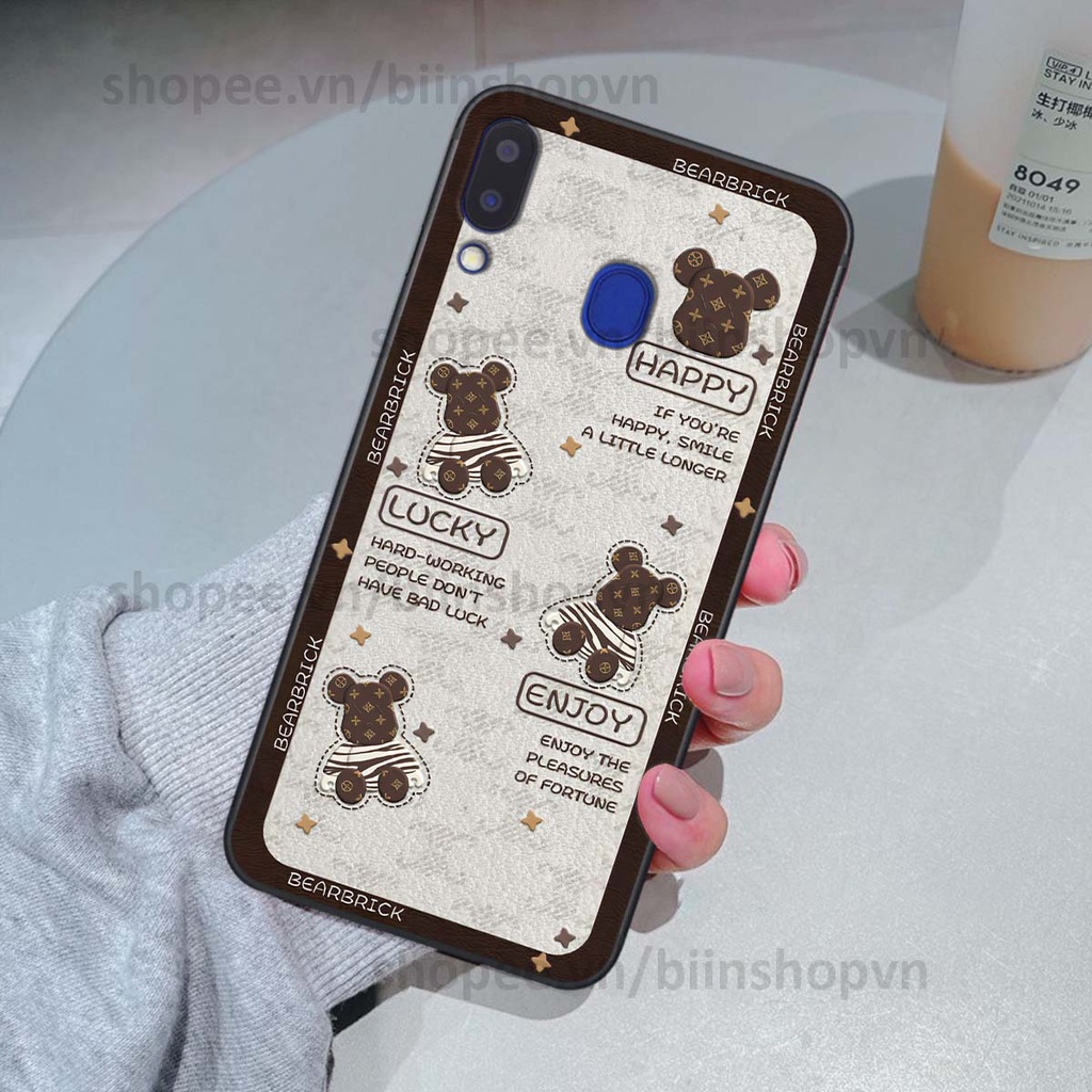 Ốp Samsung M20 / M30 hình gấu bear brick đẹp độc lạ, thời trang, cá tính