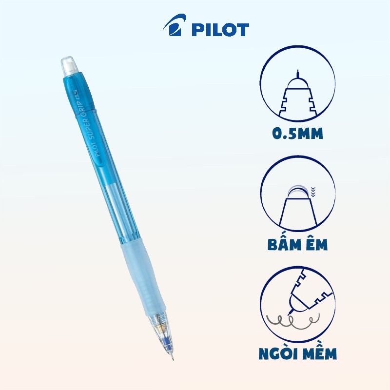 Chì bấm Pentel QE205/ 207 , chì bấm Pilot Color ENO 0.7mm.