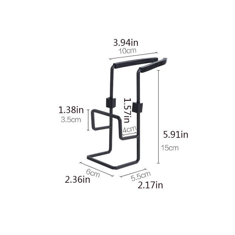 Giá Đỡ Đựng Xà Phòng Mút Rửa Chén Hai Tầng Ráo Nước Sắp Xếp Gọn Gàng Cho Nhà Bếp Nhà