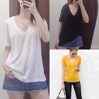 Áo zara cổ tim