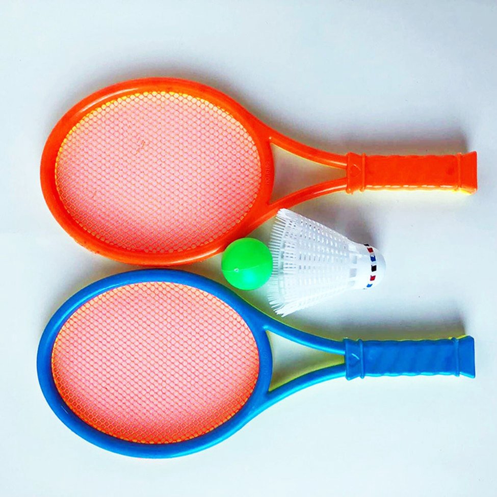 Bộ vợt cầu lông bằng nhựa đồ chơi cho bé