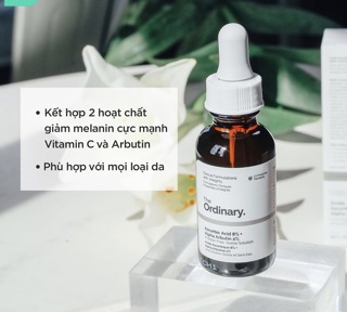 Serum Ascorbic Acid 8% + Alpha Arbutin 2% The Ordinary 30ml