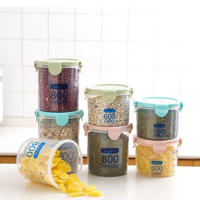 Set 3 Hộp Đựng Thực Phẩm - 600ml - 800ml - 1000ml