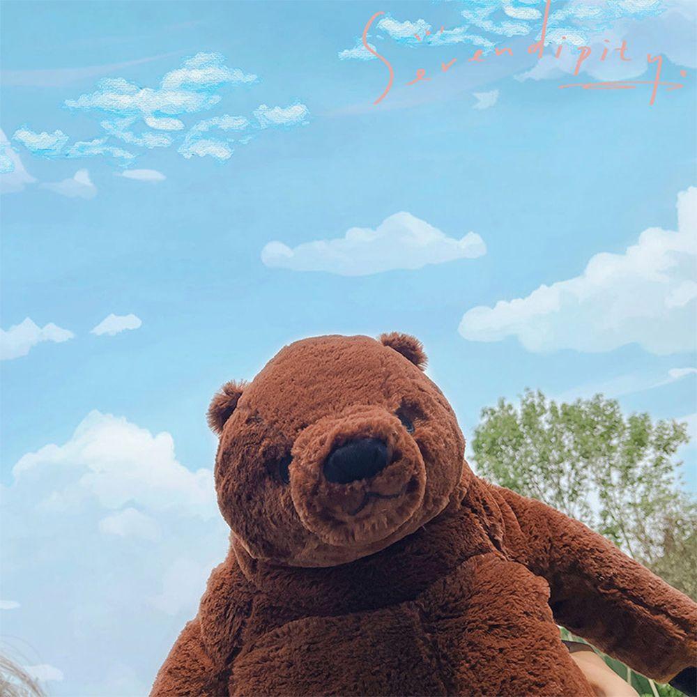 Gấu Teddy Nhồi Bông Mềm Mại Kích Thước 60 / 100cm