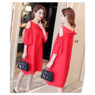 Váy bầu đỏ Kate Hàn cao cấp 2019