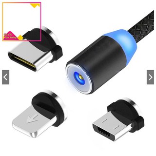 Đang Sale  Cáp Sạc Điện Thoại | Cáp Nam Châm 3 Đầu | Sạc được 99% các loại smart phone | 29005