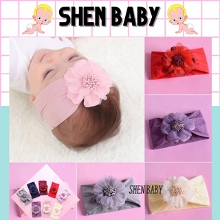 Băng đô nơ hoa cho bé bản to dễ thương BD17