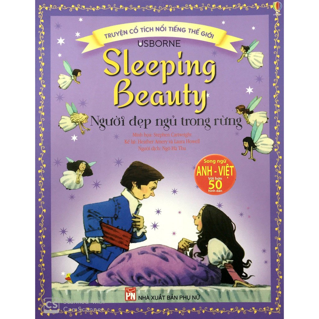 Sách - Sleeping beauty - Người đẹp ngủ trong rừng (Song ngữ Anh - Việt)