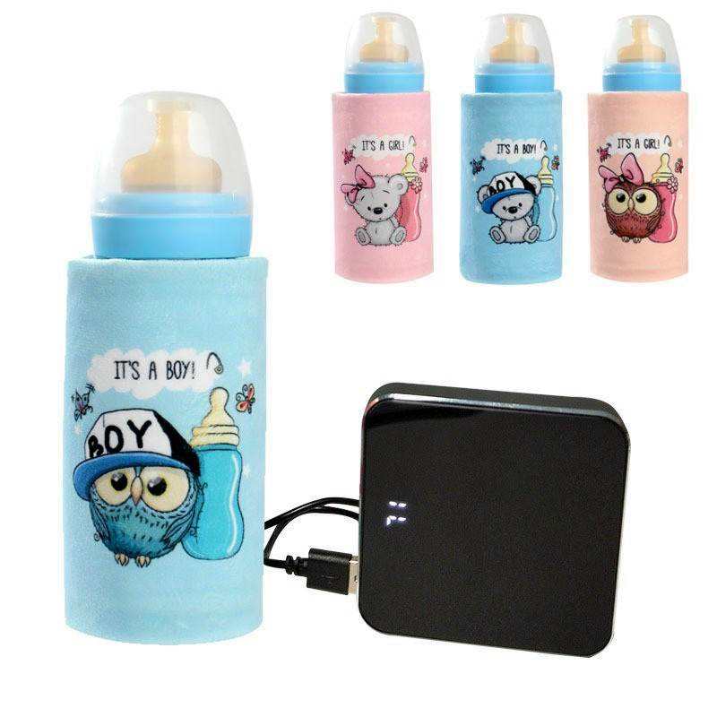 Túi thông minh, hâm, ủ, giữ nhiệt bình sữa luôn 40 độ (cắm dây bằng USB máy tính, sạc dự phòng)