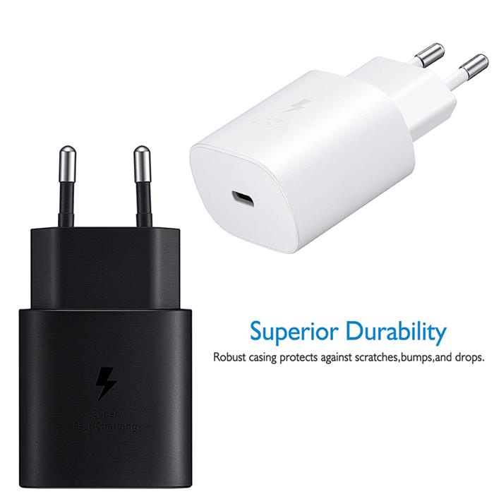 Củ Sạc Siêu Nhanh 25W EP-TA800 Cho Samsung A53 A33 A52 A32 F52 S22 S21 S20