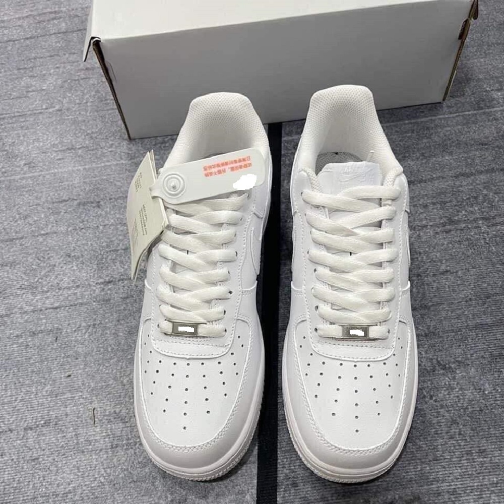 🎁Full Hộp+Tặng Tất Cao Cổ🎁Giày Sneaker Nam Nữ- Giày 𝐍𝐈𝐊𝐄 Air Force 1- 𝐍𝐈𝐊𝐄 Af1 All White