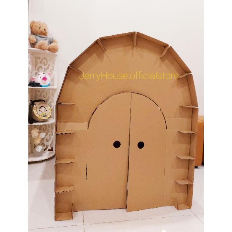Nhà Bìa Cho Bé, Nhà Lắp Ghép Thông Minh Handmade Bằng Bìa Cứng Nhập Khẩu.
