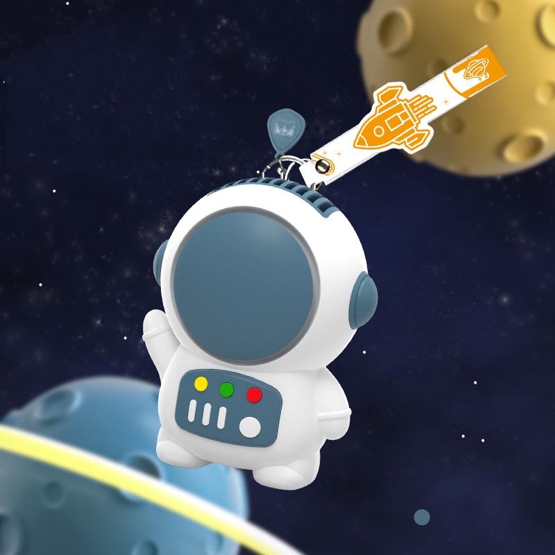 Quạt Đeo Cổ Cầm Tay để Bàn Mini Tích điện Hình Thú Cute Tiện Dụng đa Năng Pin Dung Lượng Cao