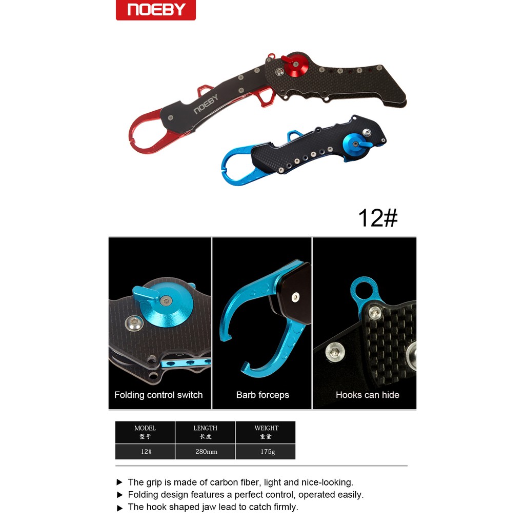 KẸP CÁ NOEBY FISHING LIP GRIPPER