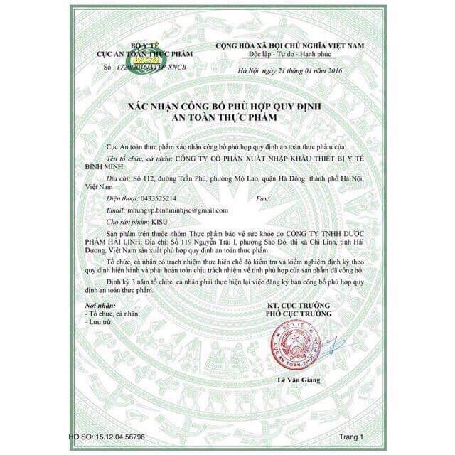 Giảm cân kisu 100% THẢO DƯỢC H/20 vien | BigBuy360 - bigbuy360.vn