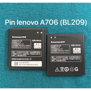 Pin Lenovo A706(BL-209) Zin