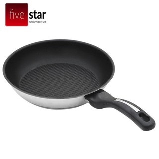 Chảo inox chống dính 3 đáy 28cm Fivestar CKD28-3DI cao cấp