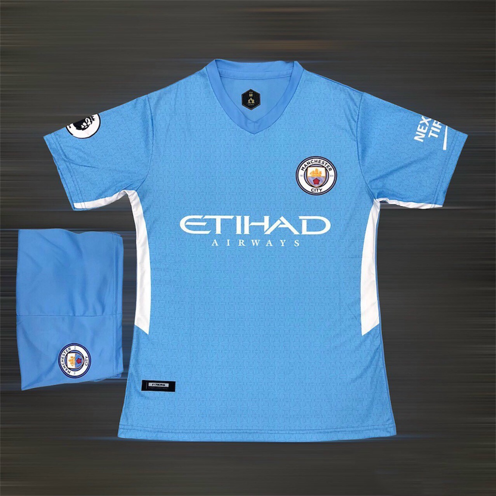 Áo quần bóng đá CLB Manchester City mùa giải mới vải Thái Lan nhập khẩu cao cấp