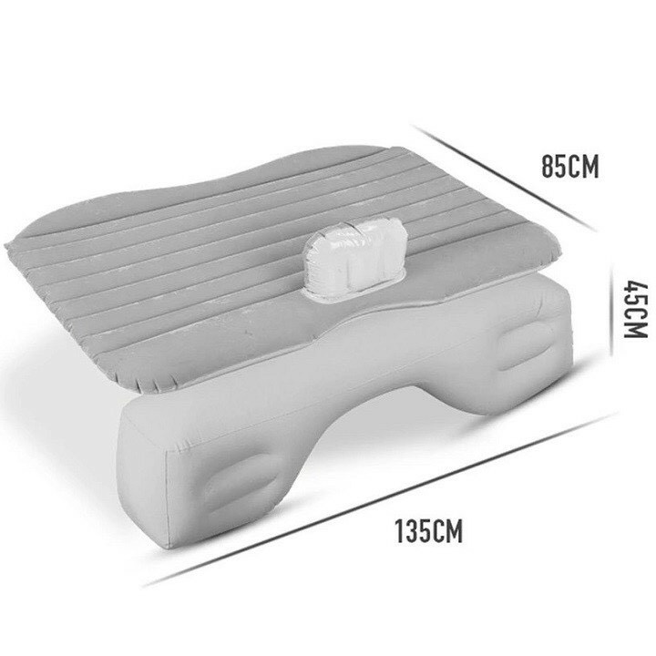 Đệm Hơi Ô Tô - Nệm Hơi Ô Tô [HÀNG CAO CẤP] Chất Nhung Êm Mịn - Tặng Kèm Bơm Điện và 2 Gối