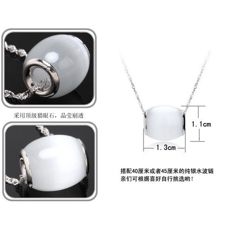 Mặt Dây Chuyền Bạc 925 Đính Đá Opal 501050