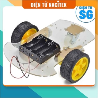 Bộ khung xe robot 3 bánh