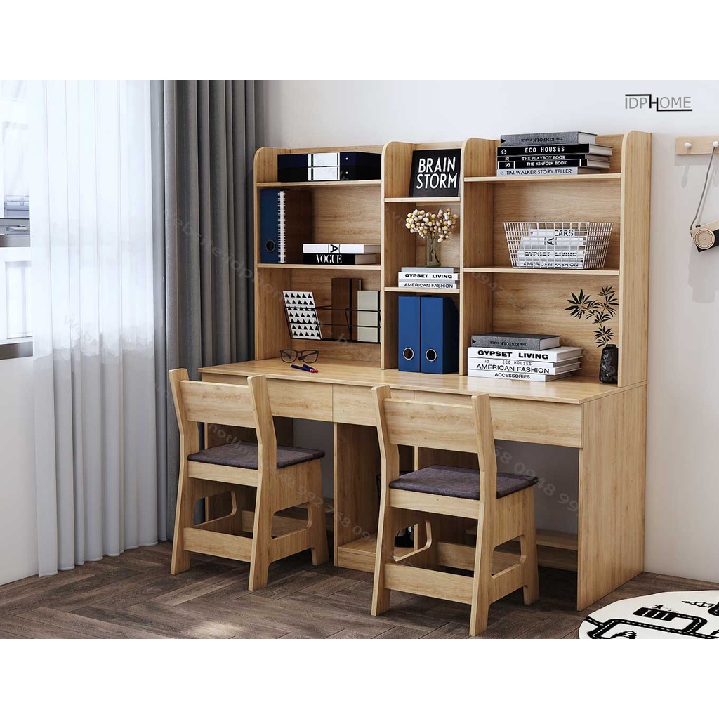 Bàn học đôi đẹp cho bé BH6817