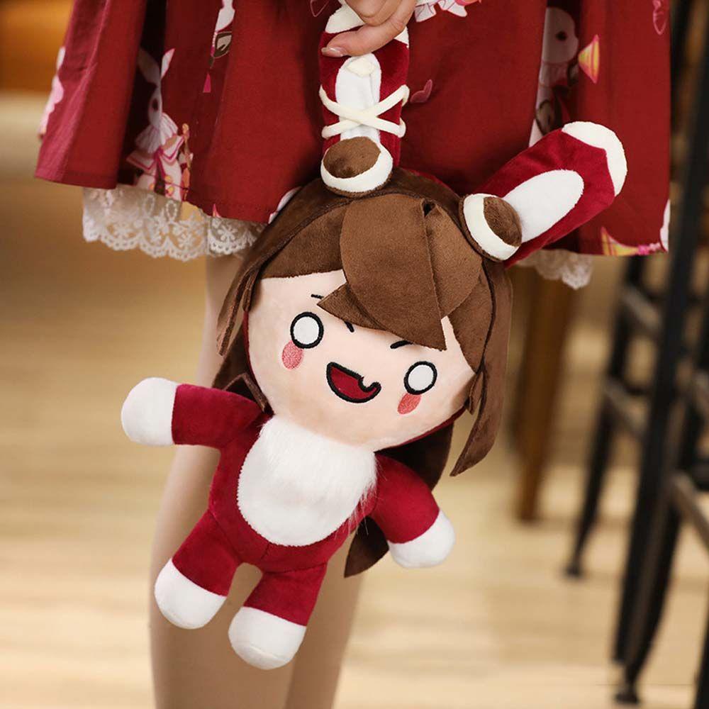 Thú Nhồi Bông Cotton Mềm Hình Nhân Vật Anime Dễ Thương Cho Bé