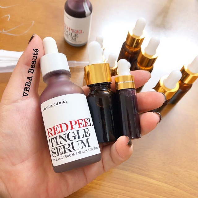 SERUM TẨY DA CHẾT-RED PEELING TINGEL (SAMPLE-CHIẾT)