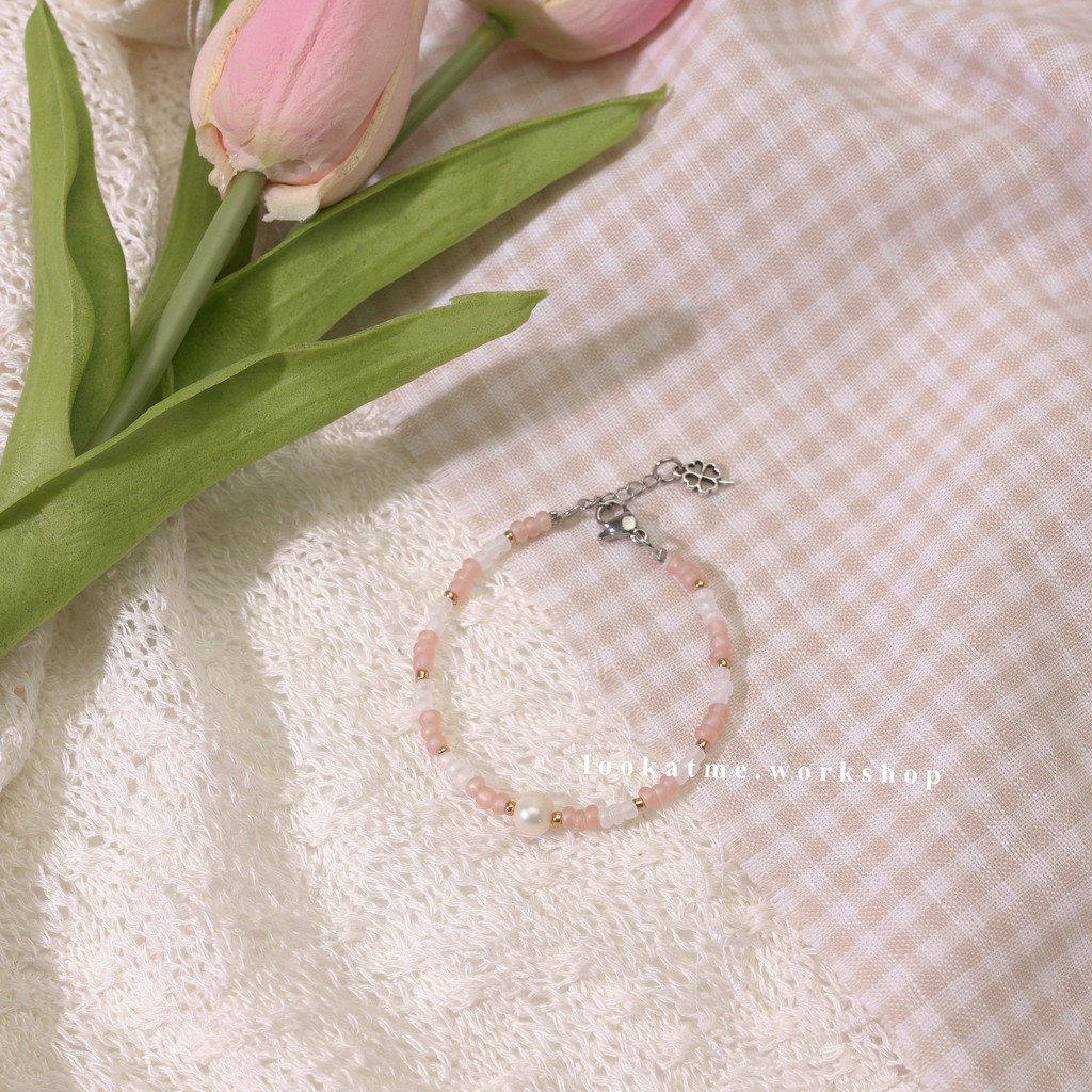 Vòng tay hạt handmade đủ màu Lookatme Meryl / Nemi