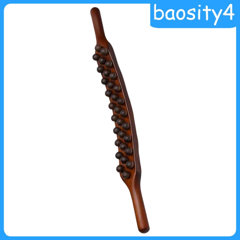 Dụng Cụ Con Lăn Massage Cơ Bắp Chân Cầm Tay Bằng Gỗ