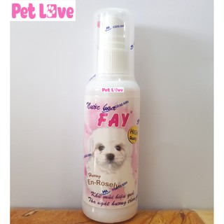 Nước hoa Fay cho chó mèo (hương En-Rosely, 90ml)