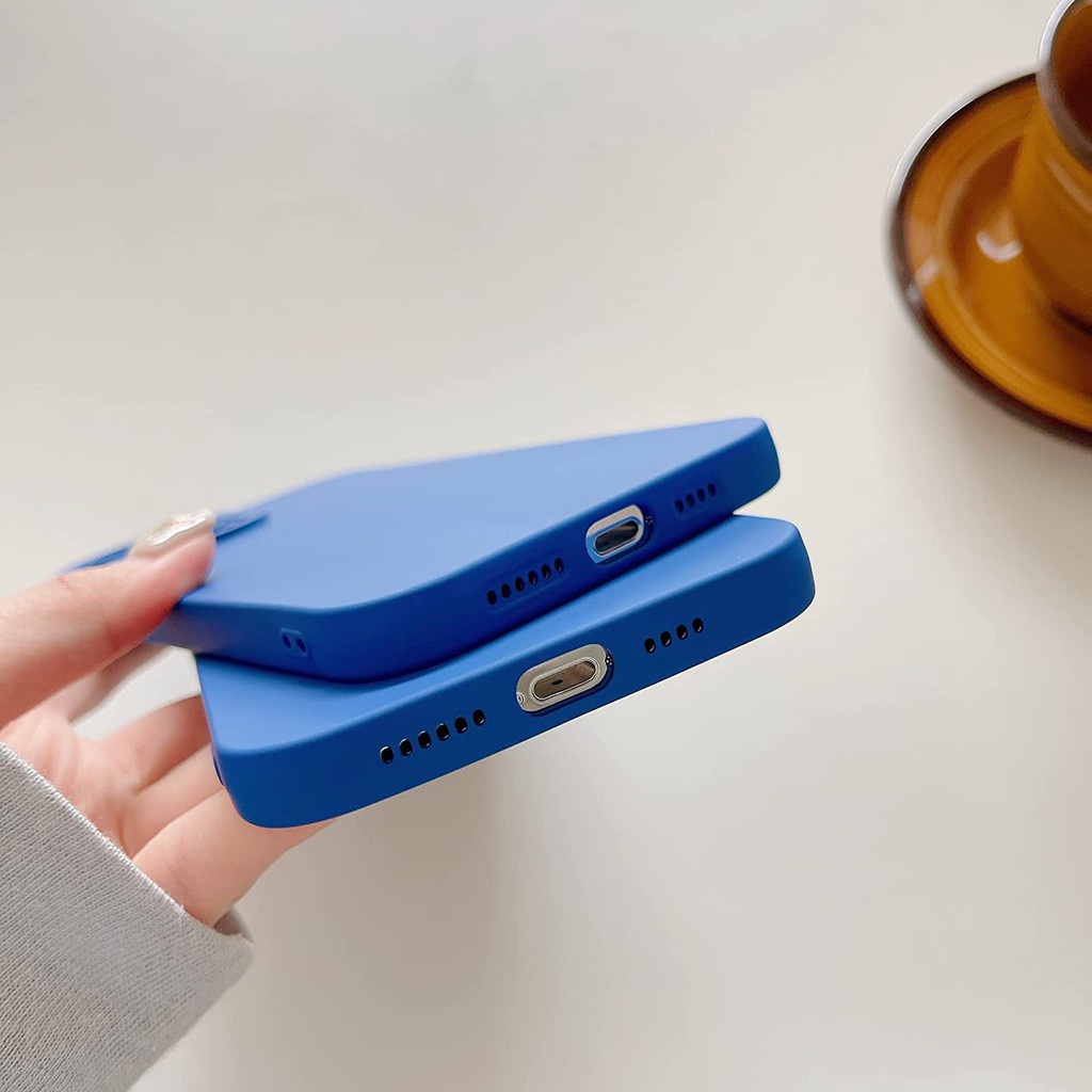 Ốp Điện Thoại TPU Mềm Siêu Mỏng Màu Xanh Dương In Hình Klein Cho compatible for iphone 13 12 Mini 11 Pro MAX 7 8 Plus XR XS MAX