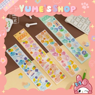 Bộ Hai Miếng Dán Hình Gấu Cute