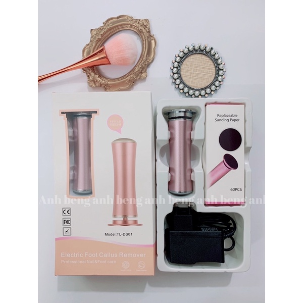 Máy chà gót chân , Tặng Kèm 60 Miếng Chà. ☄FREESHIP☄️