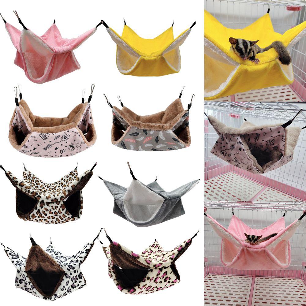Võng Treo Hai Lớp Dày Dặn Thoải Mái Cho Chuột Hamster / Thỏ / Sóc