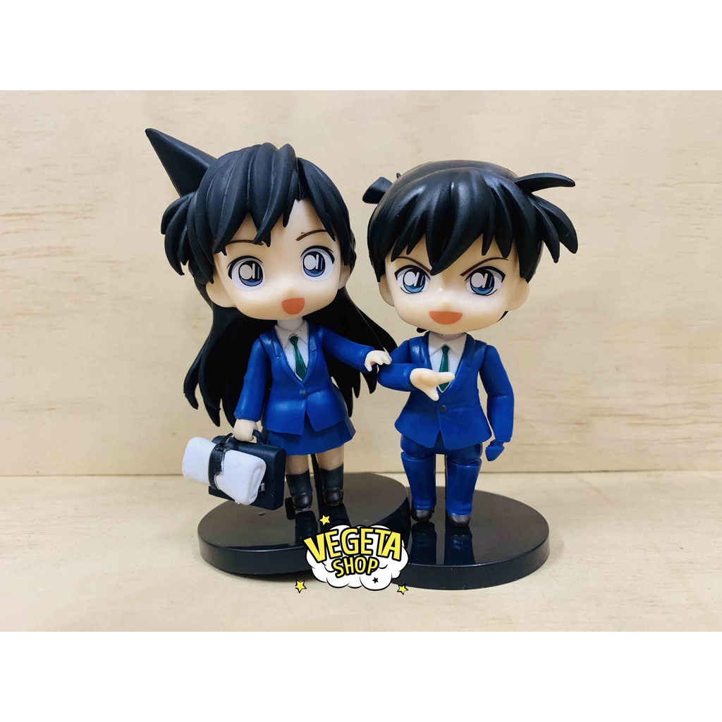 Mô hình Conan - Cặp đôi Shinichi Kudo &amp; Ran Mori - Cao 10cm - ShinichiKudo &amp; Ranmori - Nét đẹp rẻ dễ thương