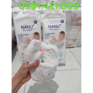 Bỉm quần Nanu đủ size M50/L50/XL50/XXL50/XXL50